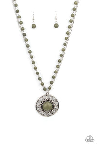 Sahara Suburb Green Necklace - Jewelry by Bretta