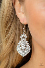 Royal Hustle White Earrings - Jewelry by Bretta