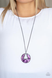 Chromatic Couture Purple Necklace - Jewelry by Bretta