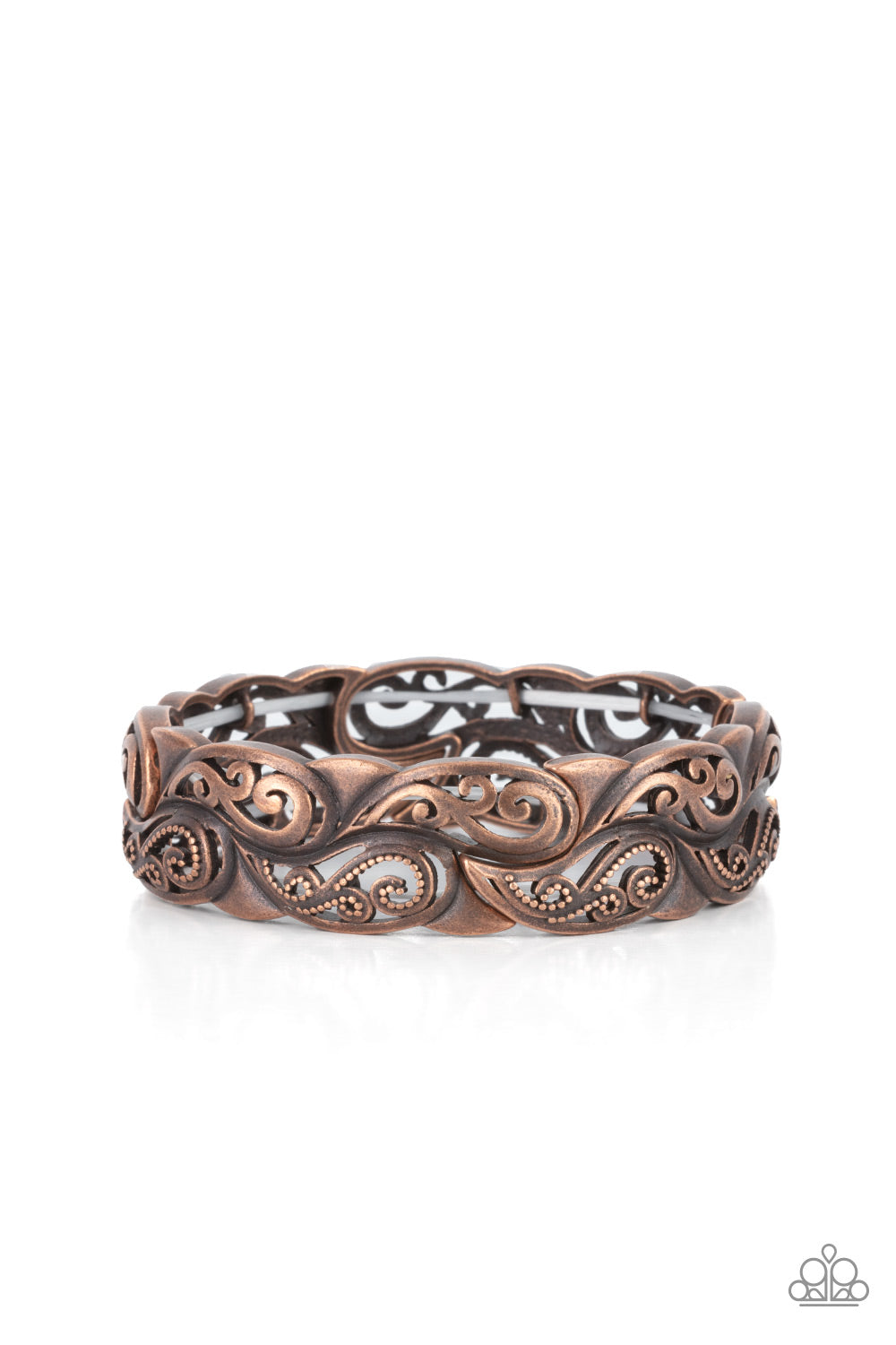 Paisley Portico Copper Bracelet - Jewelry by Bretta