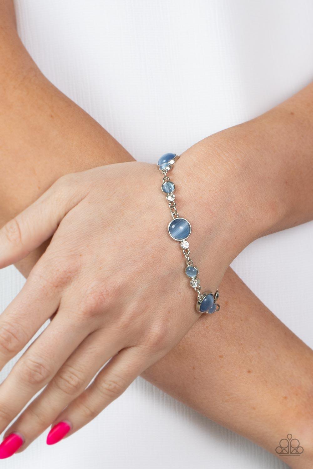 Storybook Beam Blue Bracelet - Jewelry by Bretta