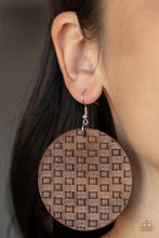WEAVE Me Out Of It Brown Earrings - Jewelry by Bretta