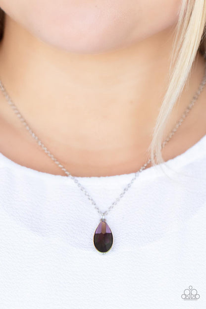 Prismatically Polished Purple Necklace - Jewelry by Bretta