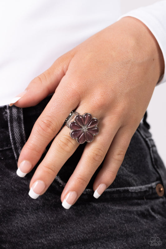 Gemstone Garden Purple Ring - Jewelry by Bretta