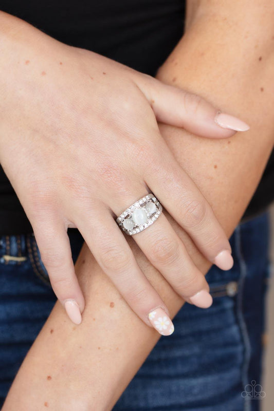 Majestically Mythic White Ring - Jewelry by Bretta