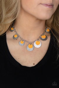 The Cosmos Are Calling Orange Necklace - Jewelry by Bretta