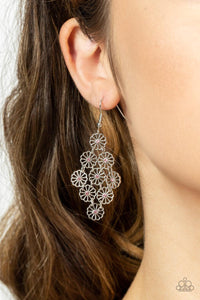Bustling Blooms Pink Earrings - Jewelry by Bretta