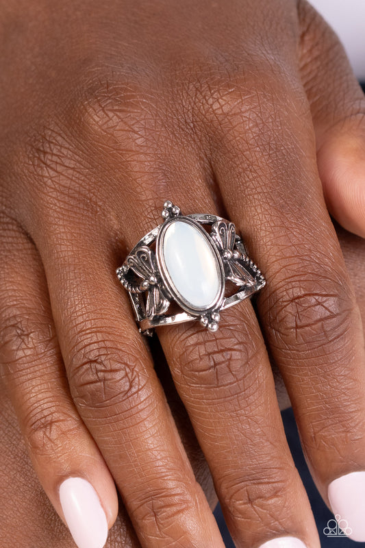 Dance of the Dragonflies White Ring - Jewelry by Bretta