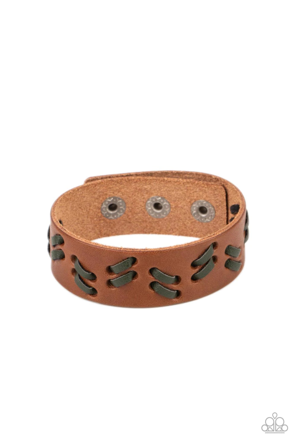 Suburban Wrangler Green Bracelet - Jewelry by Bretta