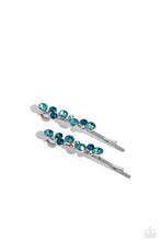 Bubbly Ballroom Blue Hair Clip - Jewelry by Bretta