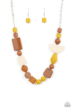 Tranquil Trendsetter Yellow Necklace - Jewelry by Bretta