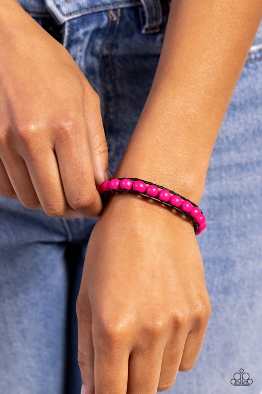 Epic Explorer Pink Bracelet - Jewelry by Bretta