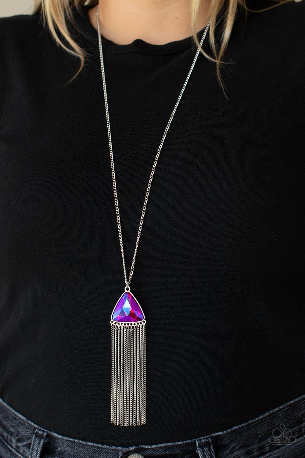 Proudly Prismatic Pink Necklace - Jewelry by Bretta
