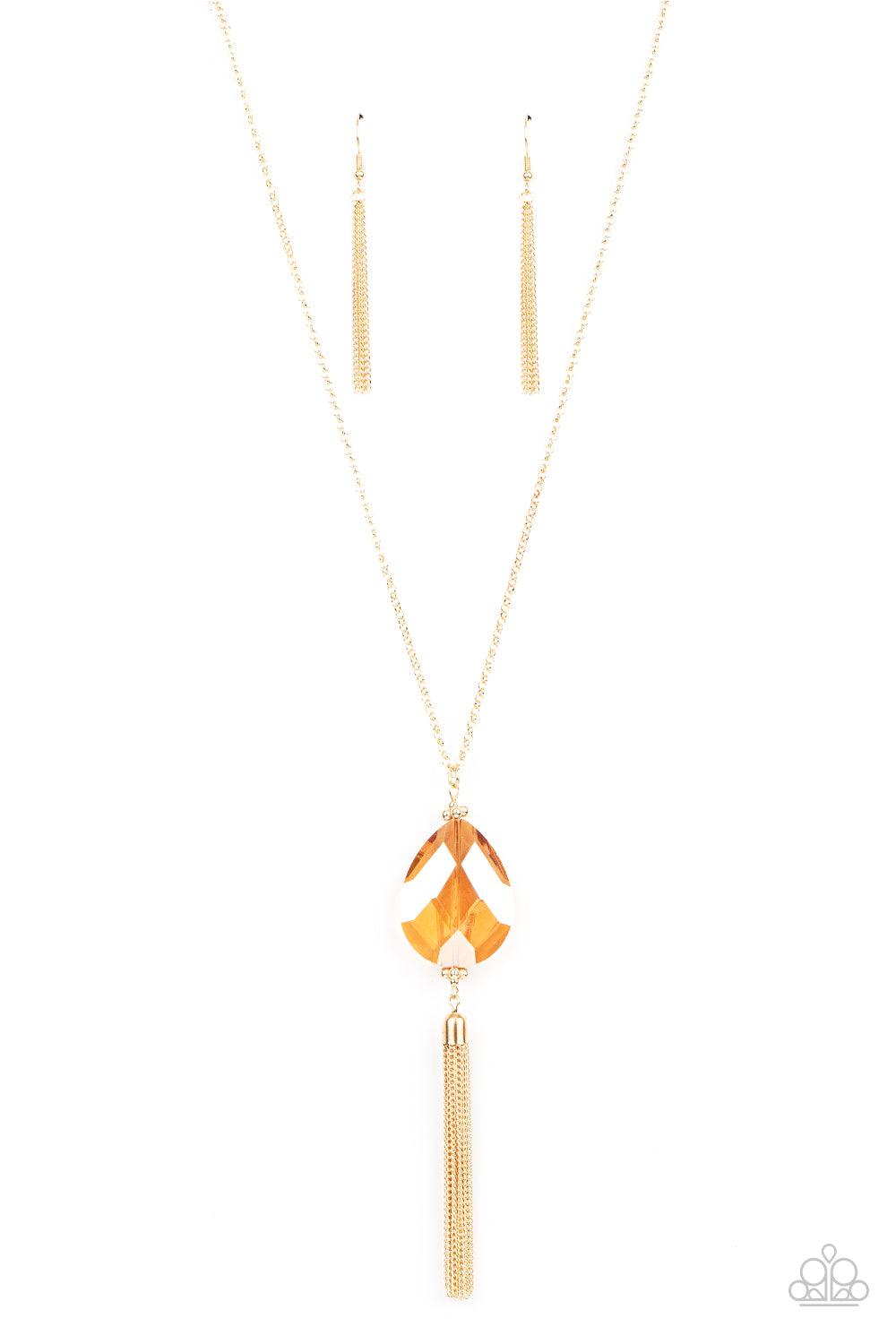 Interstellar Solstice Gold Necklace Jewelry by Bretta