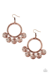 Trinket Tease Copper Earrings - Jewelry by Bretta