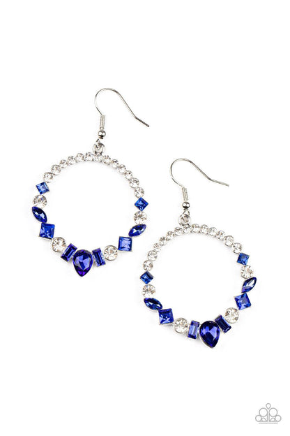 Revolutionary Refinement Blue Earrings - Jewelry by Bretta