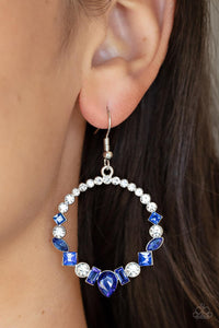 Revolutionary Refinement Blue Earrings - Jewelry by Bretta