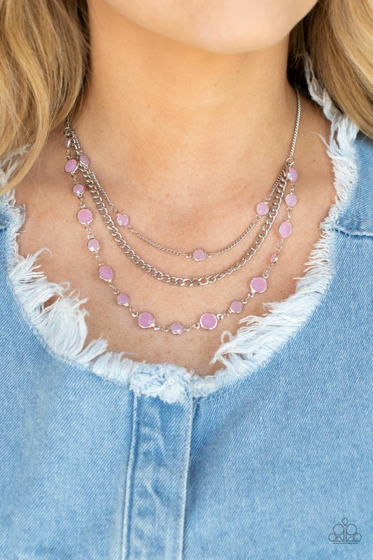 Goddess Getaway Pink Necklace - Jewelry by Bretta