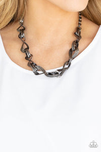 METAL of Honor Black Necklace - Jewelry by Bretta