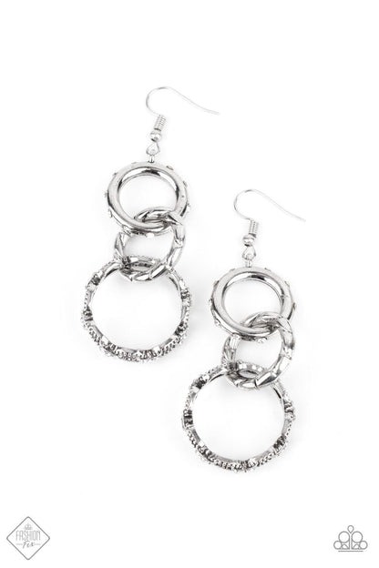 Shameless Shine White Earrings - Jewelry by Bretta