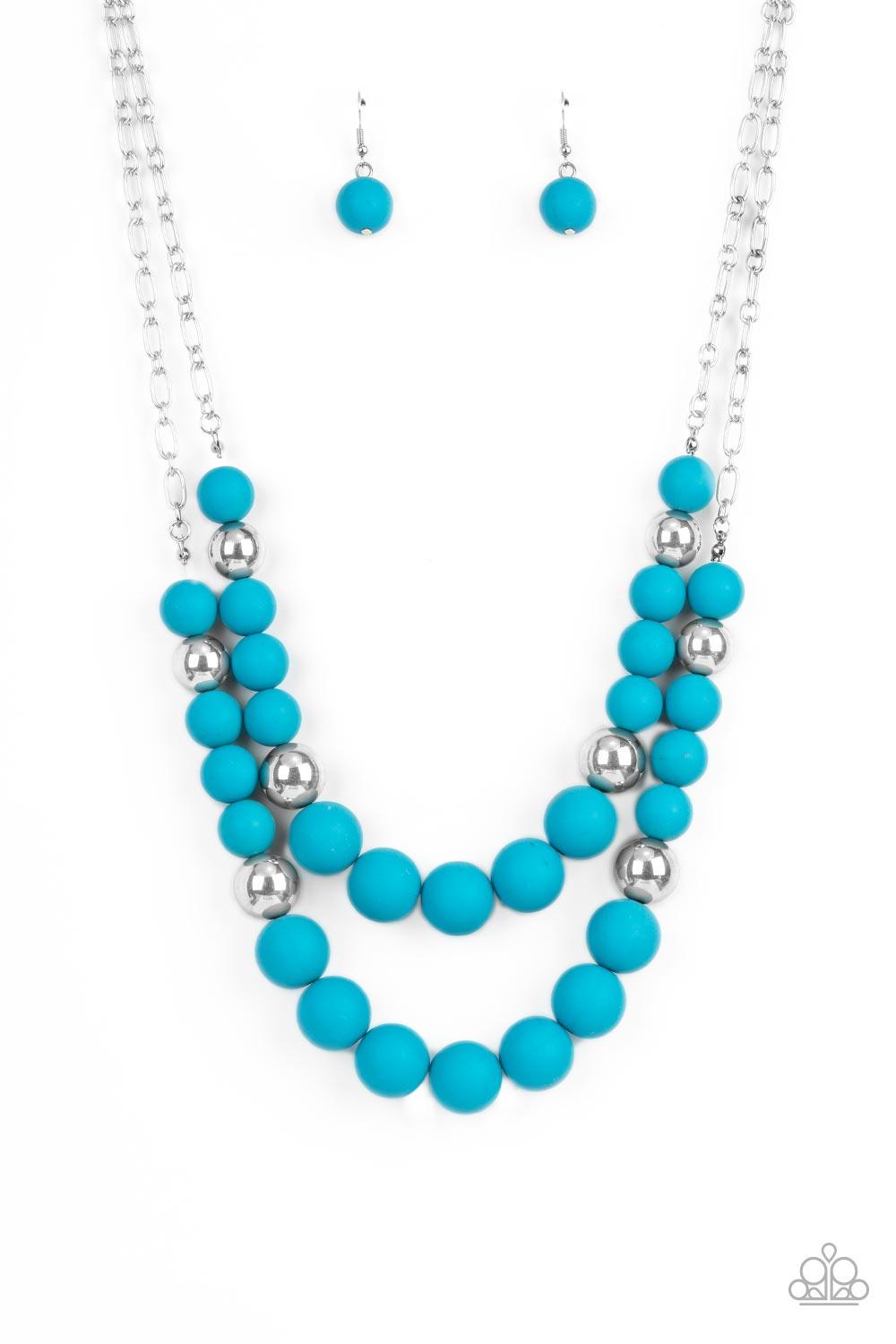 Vivid Vanity Blue Necklace - Jewelry by Bretta