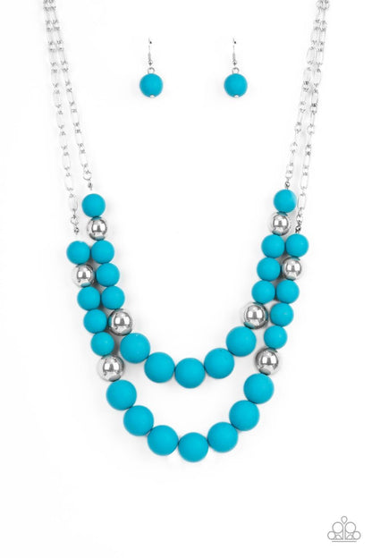 Vivid Vanity Blue Necklace - Jewelry by Bretta