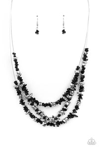 Placid Pebbles Black - Jewelry by Bretta