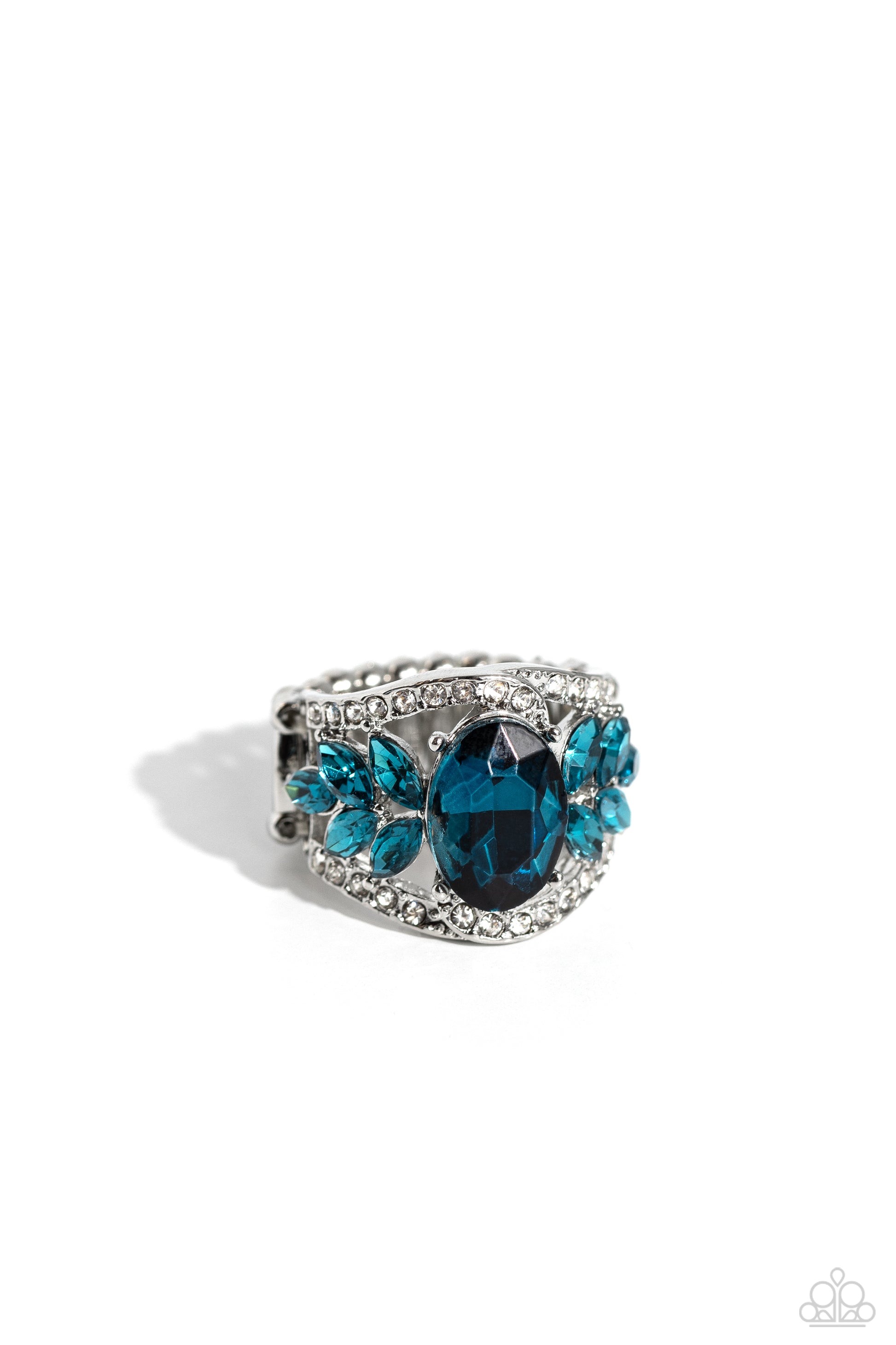 Cosmic Clique Blue Ring - Jewelry by Bretta