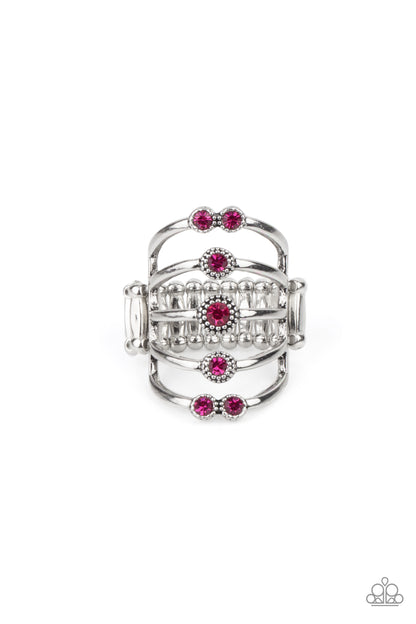 Layer On The Luster Pink Ring - Jewelry by Bretta