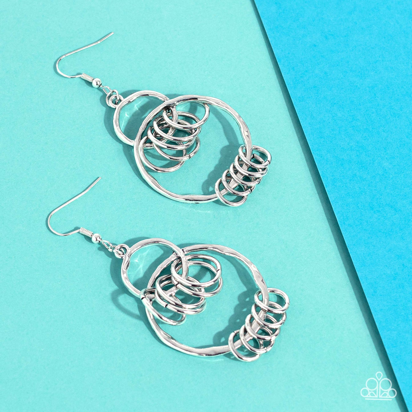 Rebel Ringer Silver Earrings  - Jewelry by Bretta