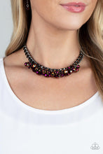 Galactic Knockout Purple Necklace - Jewelry by Bretta