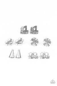 Starlet Shimmer Silver Post Earrings - Jewelry by Bretta