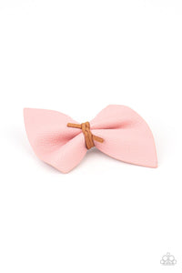 Home Sweet HOMESPUN Pink Hair Bow - Jewelry by Bretta