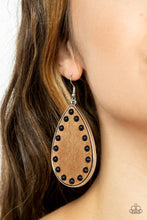 Rustic Refuge Black Earrings - Jewelry by Bretta