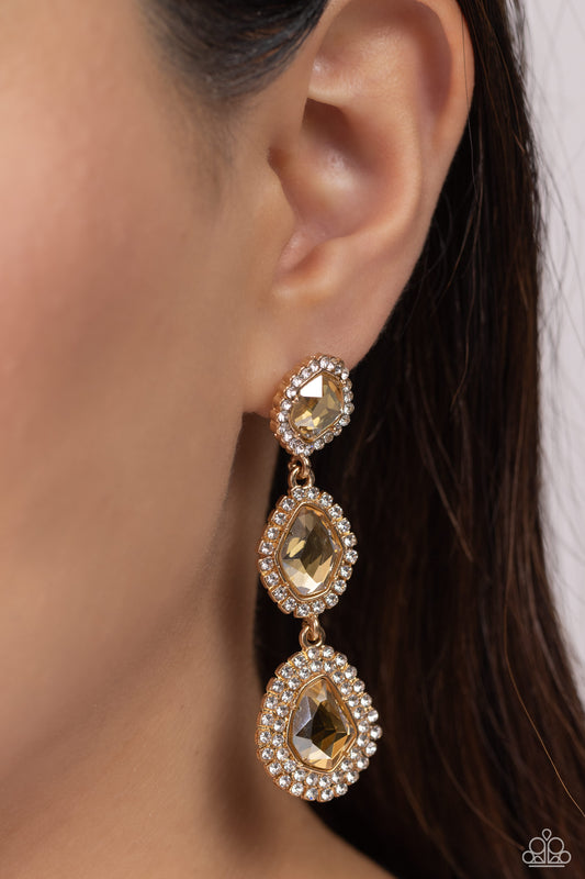 Prove Your ROYALTY Gold Earrings - Jewelry by Bretta