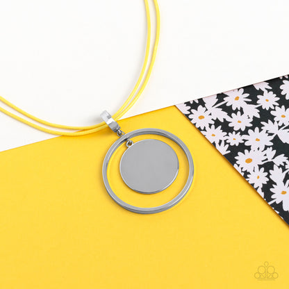 Rural Reflection Yellow Necklace - Jewelry by Bretta