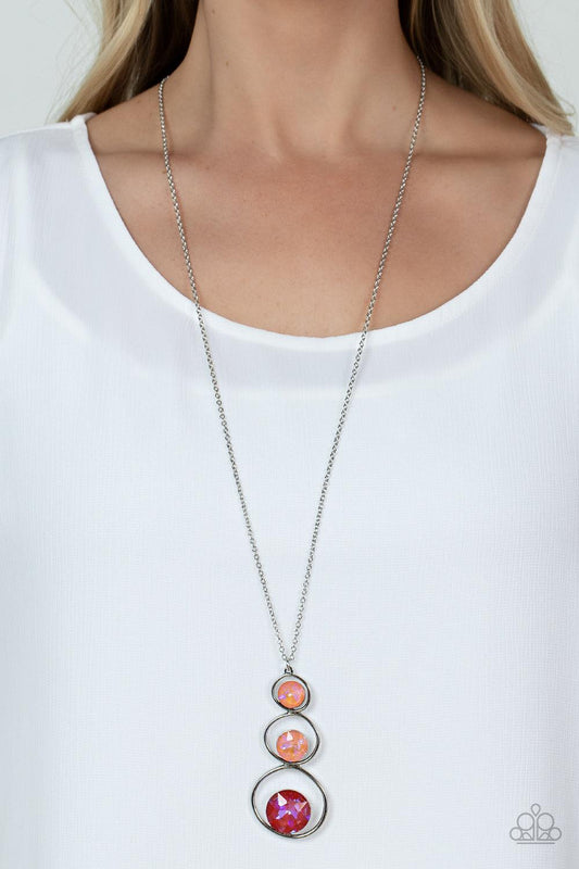 Celestial Courtier Orange Necklace - Jewelry by Bretta