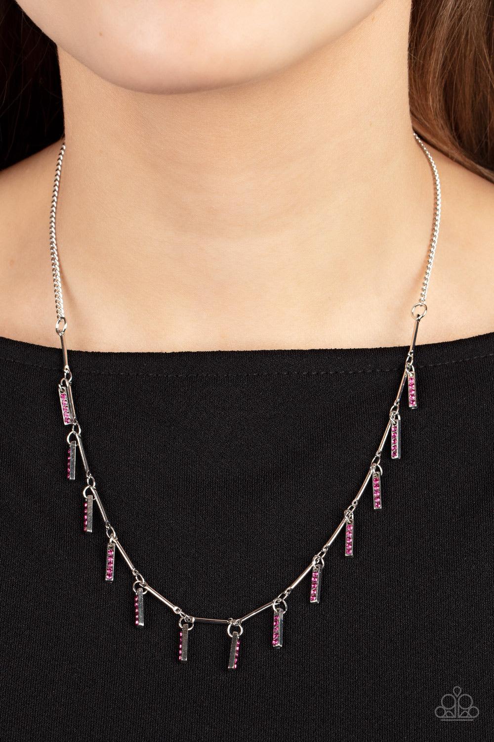 Metro Muse Pink Necklace - Jewelry by Bretta