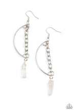 Yin to My Yang White Earrings - Jewelry by Bretta