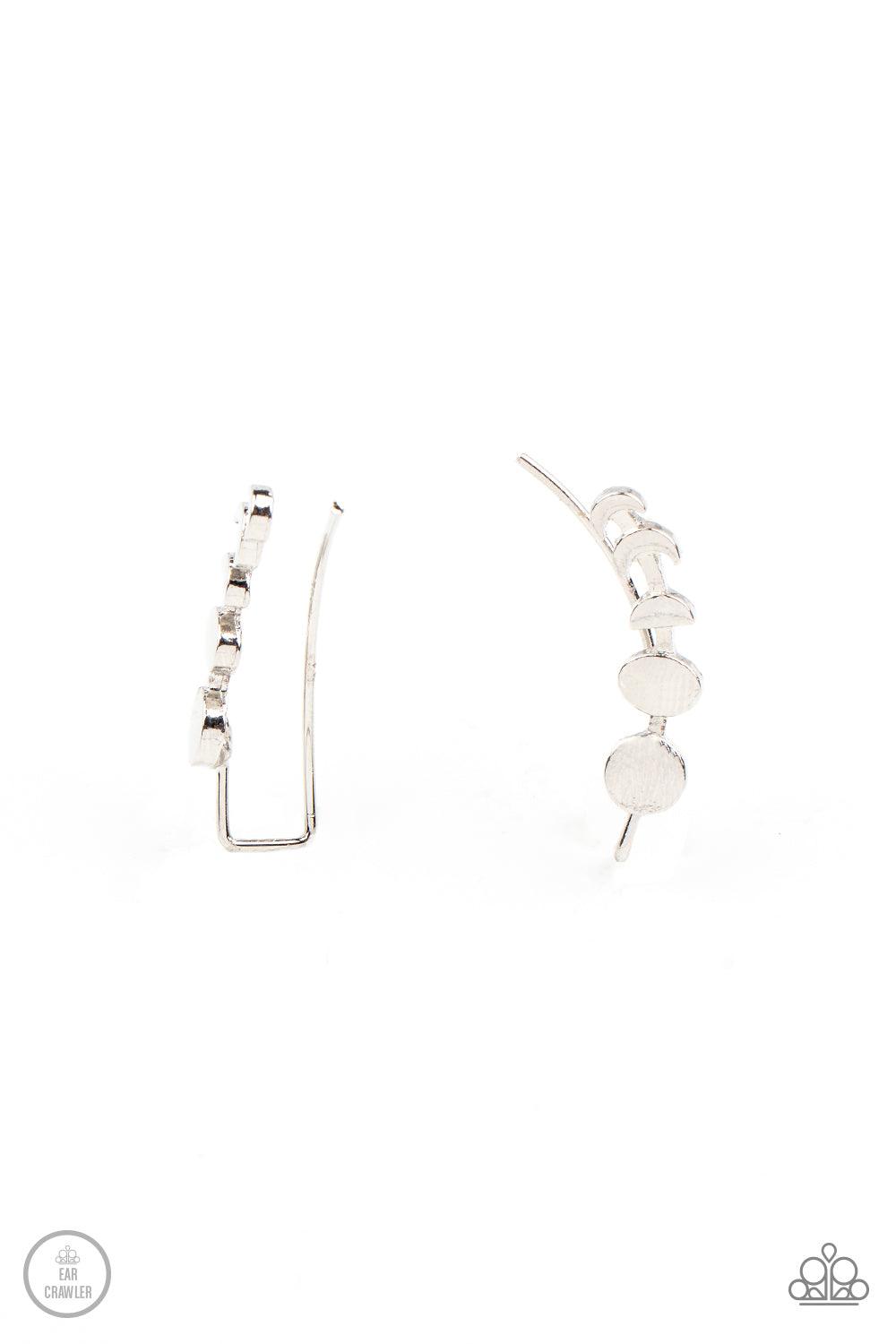 Its Just a Phase Silver Earrings - Jewelry by Bretta