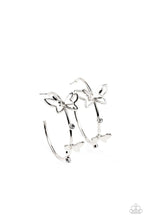 Full Out Flutter White Earrings - Jewelry by Bretta