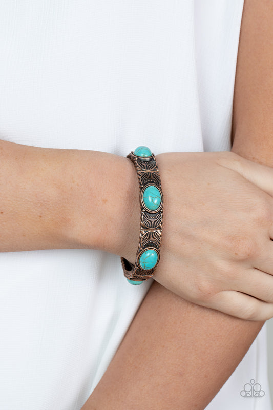 Desert Skyline Copper Bracelet - Jewelry by Bretta