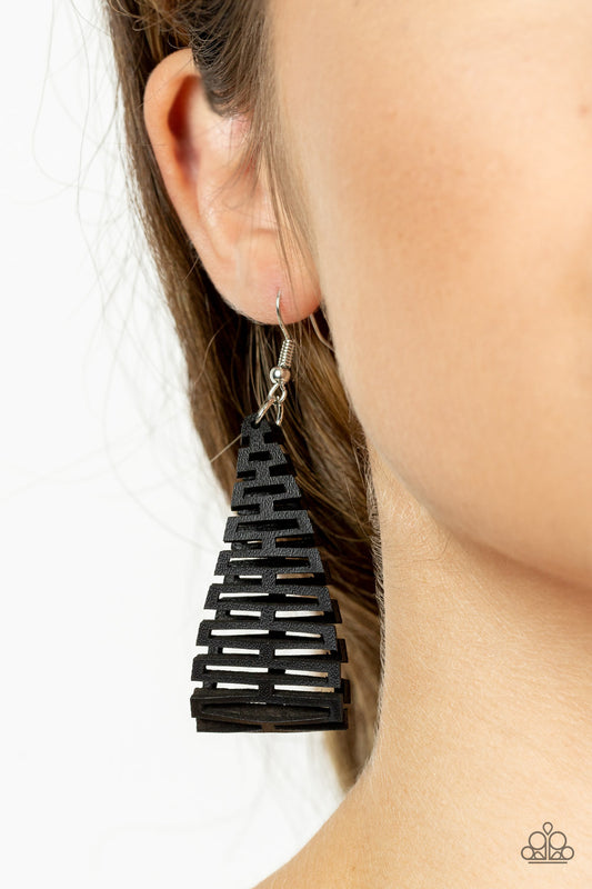 Urban Delirium Black Earrings - Jewelry by Bretta