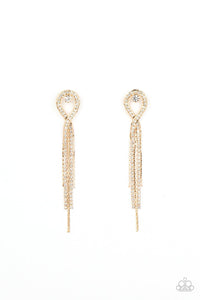 Luxury Lasso Gold Earrings - Jewelry by Bretta