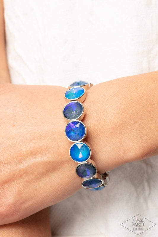 Radiant on Repeat Blue Bracelet - Jewelry by Bretta