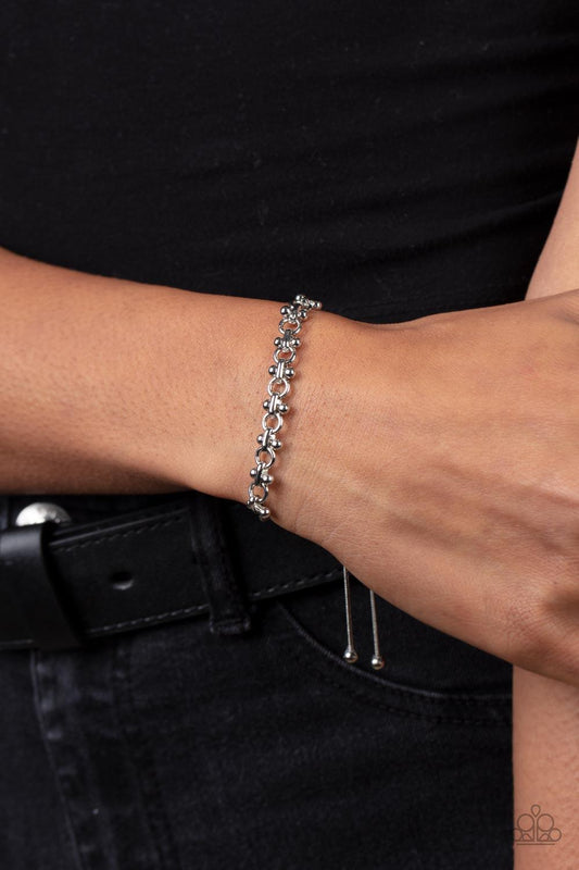 Slide On Over Silver Bracelet - Jewelry by Bretta