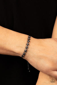 Slide On Over Black Bracelet - Jewelry by Bretta
