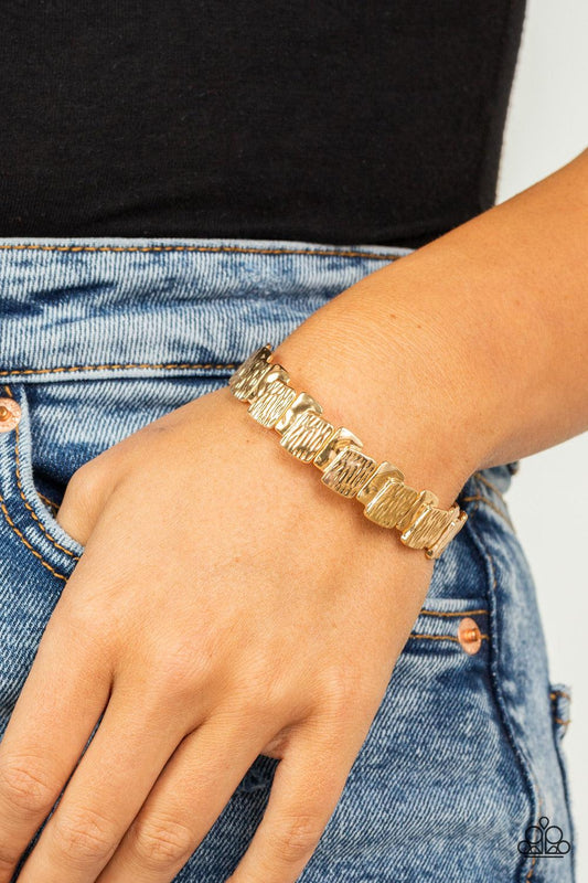 Urban Stackyard Gold Bracelet - Jewelry by Bretta