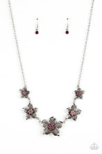 Wallflower Wonderland Pink Necklace - Jewelry by Bretta
