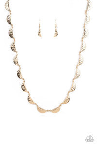 Lunar Jungle Gold Necklace - Jewelry by Bretta